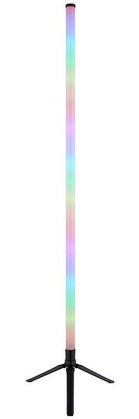 GLOBO LIGHTING LED Stehlampe, LED-Leuchtmittel fest verbaut, Farbwechsel, Stehleuchte Standlampe Wohnzimmerleuchte Regenbogen Fernbedienung USB