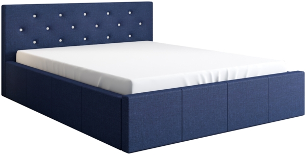 Polsterbett SKIDI , KOBALT 80, 160 x 200