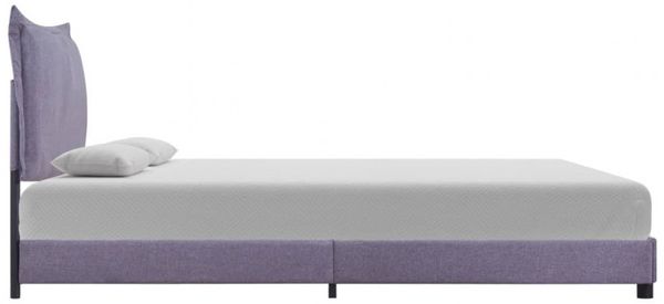 vidaXL Bettgestell Hellgrau Stoff 140x200 cm [280988] Bild 10