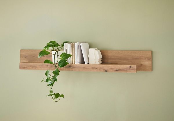 INOSIGN Wandboard Cantara, modernes Wandregal, Hängeregal mit Ablagefach, vielseitig einsetzbar, in Eiche Evoke oder weiß erhältlich