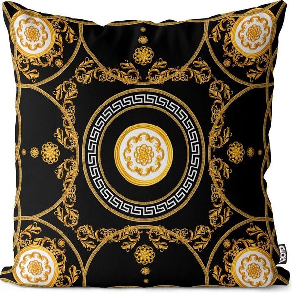 VOID Kissenbezug, (1 Stück), Barock r Antike Design Sterne Design Muster Fashion griechenland