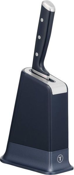 Tefal Messerblock EverSharp Pro, 1x Kochmesser 16,5 cm, 1x selbstschärfender Messerblock (2tlg), scharfe Klinge aus deutschem Edelstahl, automatisches Schärfungssystem