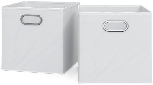 Faltbox Weiß 30 x 30 cm 2er Set Vicco