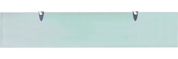 vidaXL Schwebende Regale 2 Stk. Glas 100x20 cm 8 mm [3051525] Bild 4