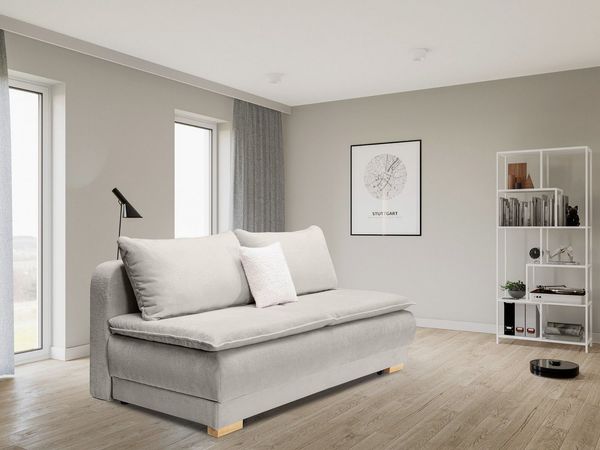 INOSIGN Schlafsofa Bea, Dauerschlafsofa, Bettfunktion und-kasten,Boxspringsofa