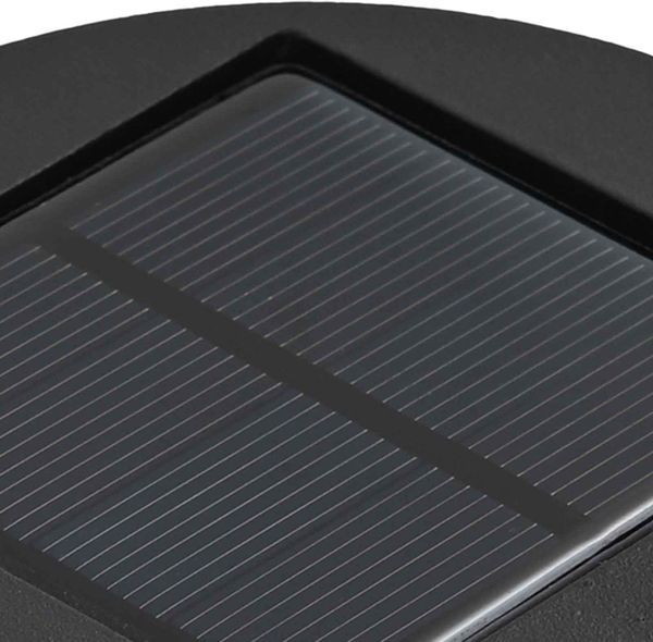 vidaXL Solar LED Weg Licht 2 pcs Olive Grün Kalt gewalzter Stahl 879740 Bild 8