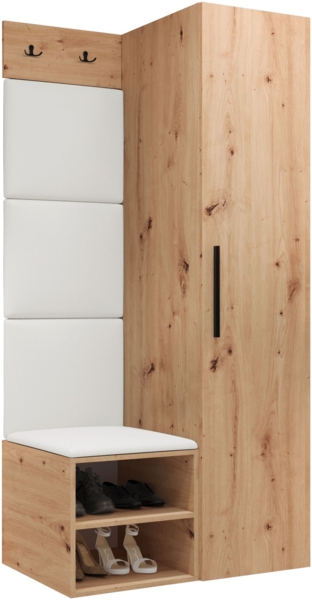 Garderoben-Set Mapreni IV (Farbe: Artisan Eiche, Soft 017) Bild 2