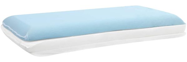 vidaXL Schlafkissen Uni Weiß 70 x 40 x 14 cm Gelschaum 42020236 Bild 3