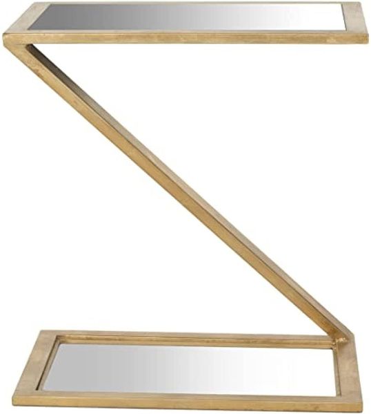 Safavieh Anna Accent Tisch, Metall, Gold/Spiegel