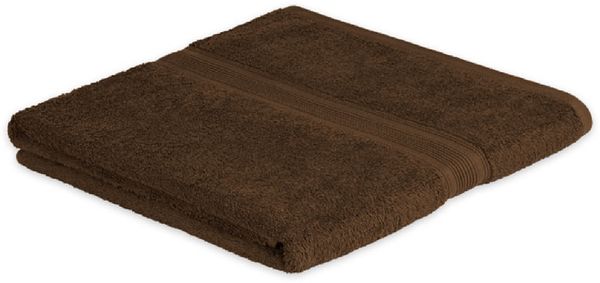 Badetuch 100 x 150 cm 500g/m² Schokobraun
