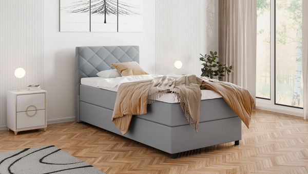 PANDA MÖBEL GmbH Boxbett DIAMARO, Stilvolles Design – zeitlose Eleganz