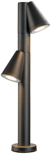 SLV T-TUBE 70 POLE, Outdoor Stehleuchte, GU10, double, IP65, max. 10 W, schwarz - Stand-, Wand- und Deckenleuchten (Outdoor)