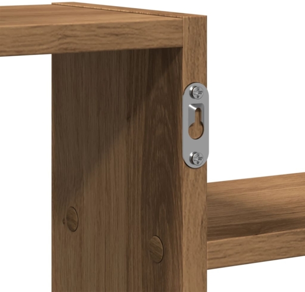 vidaXL Wandregal Artisan-Eiche 104x15x49 cm Holzwerkstoff 853208 Bild 8