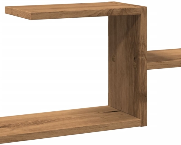 vidaXL Wandregal Artisan-Eiche 104x15x49 cm Holzwerkstoff 853208 Bild 7