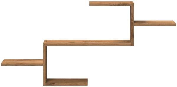 vidaXL Wandregal Artisan-Eiche 104x15x49 cm Holzwerkstoff 853208 Bild 3