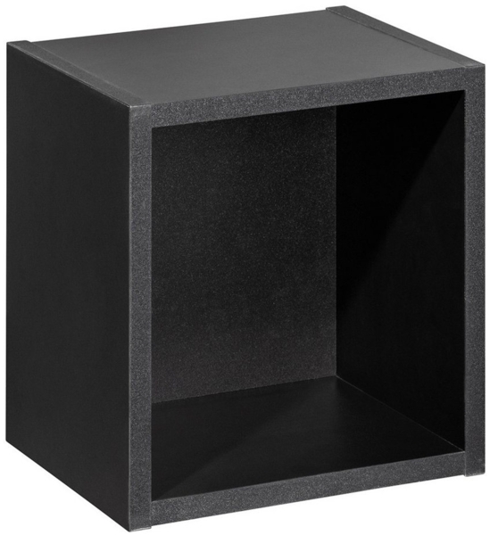 Badezimmer Regal 27x25 cm, schwarz, NEWPORT-56-BLACK