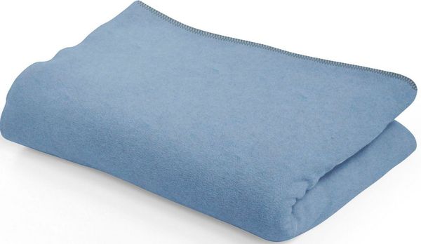 Wohndecke Kuscheldecke, SETEX, mit Ziernaht in Melange-Optik, Kuscheldecke