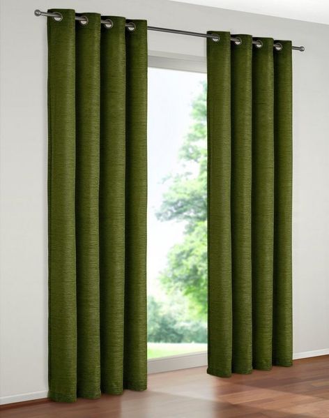 Wirth Vorhang B-Holmsund (1 St), Ösen, blickdicht, Chenille