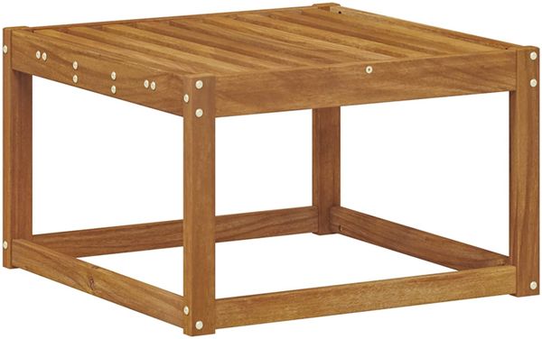 vidaXL Outdoor-Sofagarnitur mit Kissen 7 pcs Natürlich und Hellgrau 3366714 Bild 6