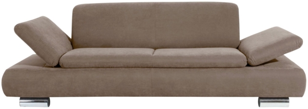 Sofa 2,5-Sitzer Kaye Bezug Veloursstoff Metallfuß verchromt / sahara 23136 Bild 3