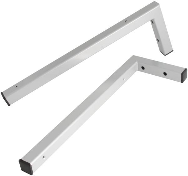 Fackelmann Winkelhalter 2er Set grau