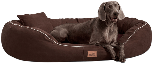 MARLON SOFT Orthopädisches Hundebett - 140x105cm, 01 Braun