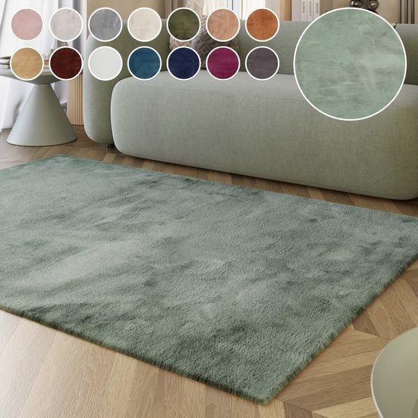 Esprit Hochflor-Teppich Alice ESP-4377, Kunstfell, rechteckig, Höhe: 25 mm, Kaninchenfell-Haptik, besonders weich und dicht, für alle Räume