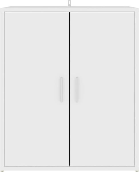 vidaXL Schuhschrank Weiß 60 x 35 x 70 cm Spanplatte [808918] Bild 5