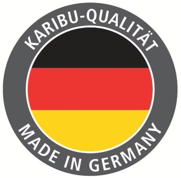 Karibu Spielturm Anna mit Doppelschaukelanbau und Klettergerüst Ohne Rutsche Bild 4