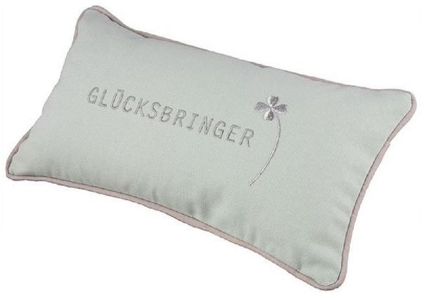 Räder Kissenhülle Design Kissen Traumkissen Glücksbringer (33x17cm)