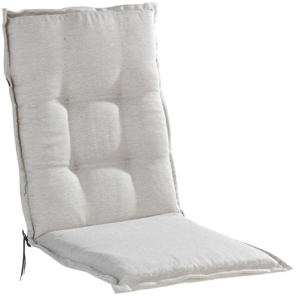 GO-DE Mittellehner-Auflage 108 cm x 50 cm x 7 cm, beige