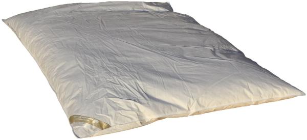 Oberbett Schüttelbett Daunenbett Ballonbett 135x200 cm 1750g 60% Daunenanteil Bild 4