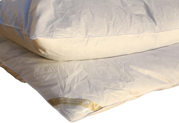 Oberbett Schüttelbett Daunenbett Ballonbett 135x200 cm 1750g 60% Daunenanteil Bild 3