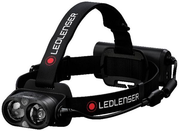 Ledlenser LED Stirnlampe H19R Core Schwarz, 3500 Lumen, 300m Leuchtweite, 374g, 20 Std, IP68, wiederaufladbar