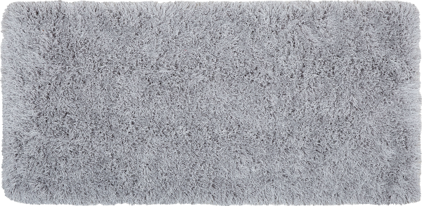 Teppich hellgrau 80 x 150 cm Shaggy CIDE