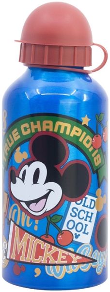 Disney Mickey Trinkflasche Aluminium, 530 ml, mit Sicherheitsverschluss