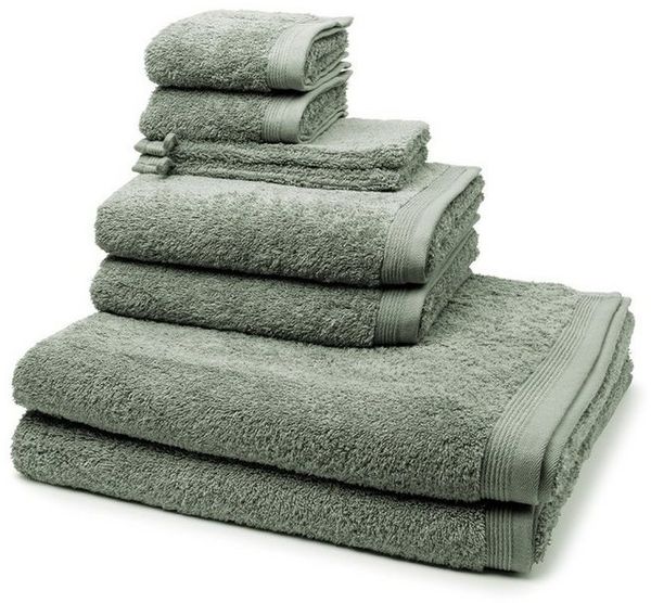 Möve Superwuschel 8 tlg. Frottier-Set - 2 X Handtuch (50 X 100cm), 2 X Duschtuch (80 X 150cm), 2 X Gästetuch (30 X 50cm), 2 X Waschhandschuh (15 X 20cm) - 520 g/m2 - Tea