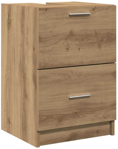 vidaXL Badezimmerschrank Artisan-Eiche 40 x 37 x 59 cm Holzwerkstoff 868813