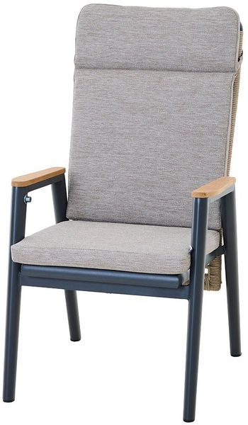 Gartenstuhl MONDO Latea, Aluminium, Beige, 83 x 108 x 60 cm
