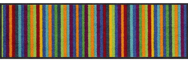Salonloewe Fußmatte Lund bunt 11 Geo Games 030x100,, Läufer klein, Höhe: 300 mm