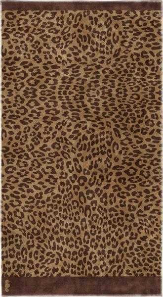 Seahorse Strandtuch Jaguar, Jacquard-Velours (1-St), mit Animalprint