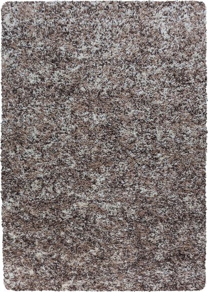 Hochflor Teppich Enrico rechteckig - 200x290 cm - Beige