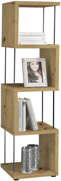 Regal Elga 33x33x126 Bücherregal Standregal asteiche 14819