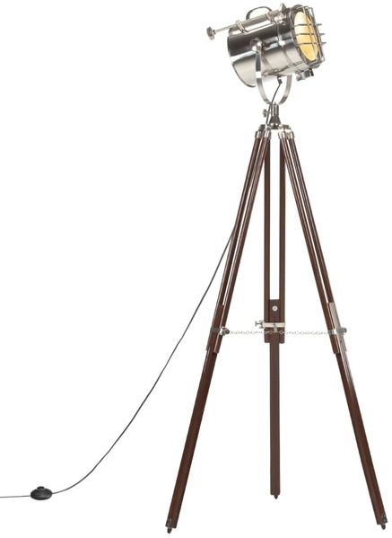 vidaXL Stehleuchte Dreibein Massivholz Mango 180 cm 286203