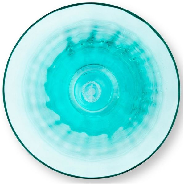 PiP Studio Glas Tulip Blue Wasserglas blau 0,28l, Glas