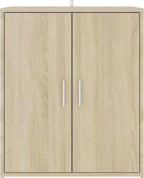 vidaXL Schuhschrank Sonoma-Eiche 60x35x70 cm Holzwerkstoff 808921 Bild 5