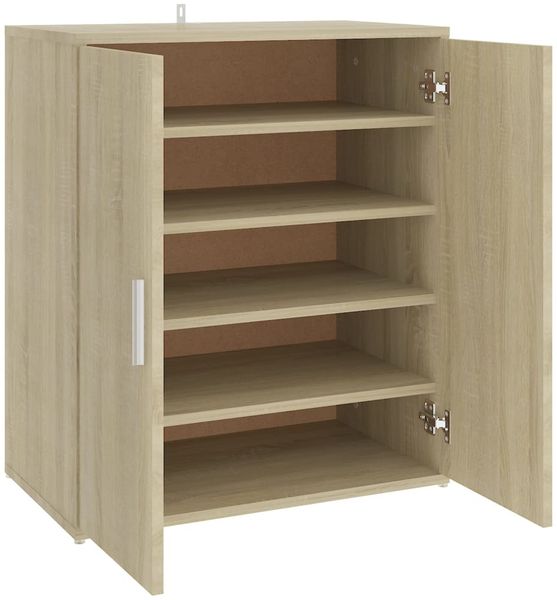 vidaXL Schuhschrank Sonoma-Eiche 60x35x70 cm Holzwerkstoff 808921 Bild 2