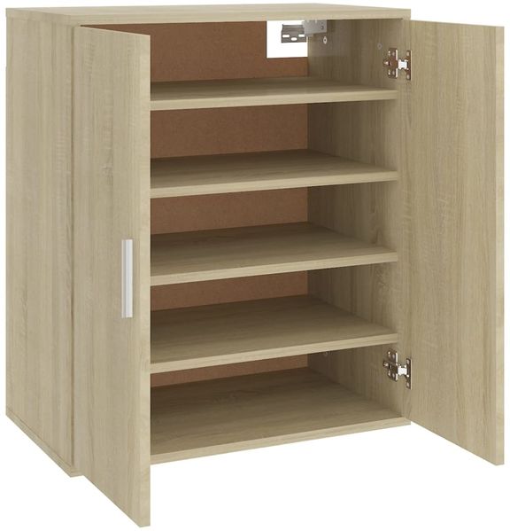 vidaXL Schuhschrank Sonoma-Eiche 60x35x70 cm Holzwerkstoff 808921 Bild 8