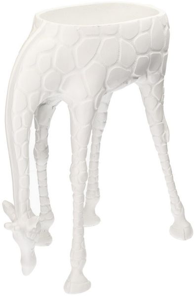 Dekoria Blumenständer Giraffe white