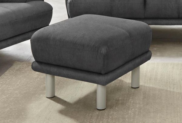 TRENDMANUFAKTUR Hocker Cecilia II, modern und elegant, B/T 66/66cm